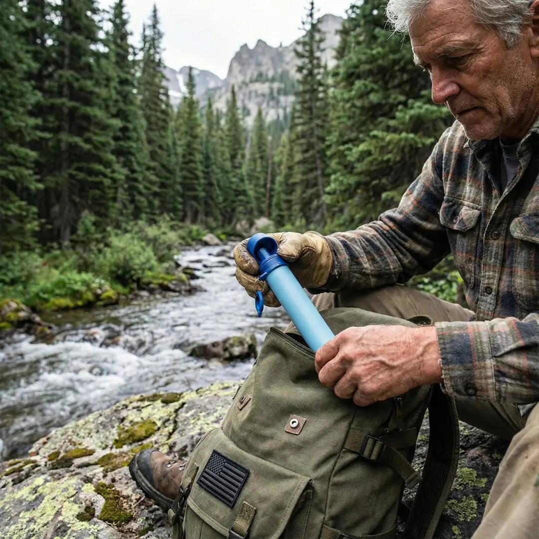 HYDRA-X1 Emergency Water Filter Straw (400 gal)