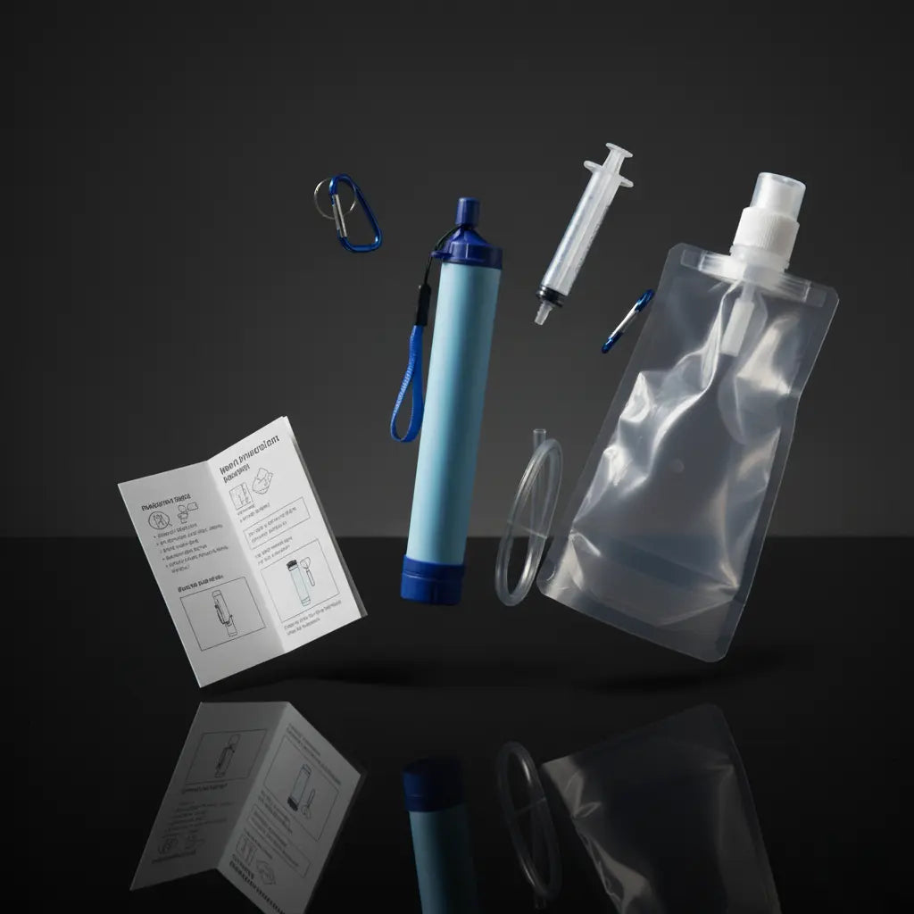 HYDRA-X1 Emergency Water Filter Straw